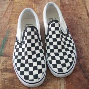 VANS CHECKERBOARD SLIP-ON